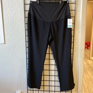 MedCouture maternity scrub pants - black